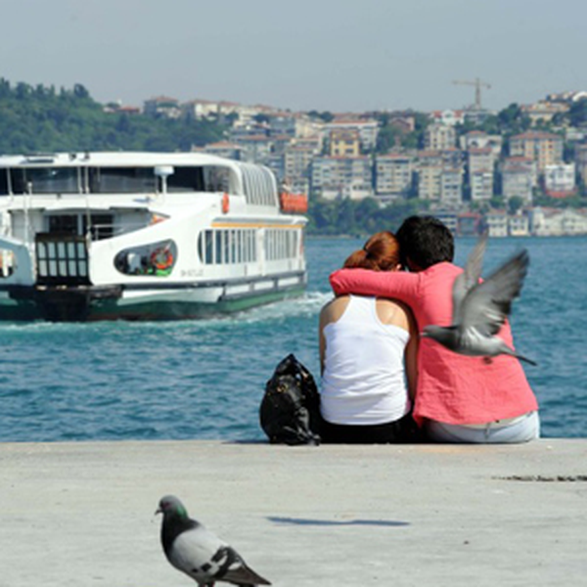 Sıcaktan Bunalan Vatandaşlar Boğaza Akın Etti