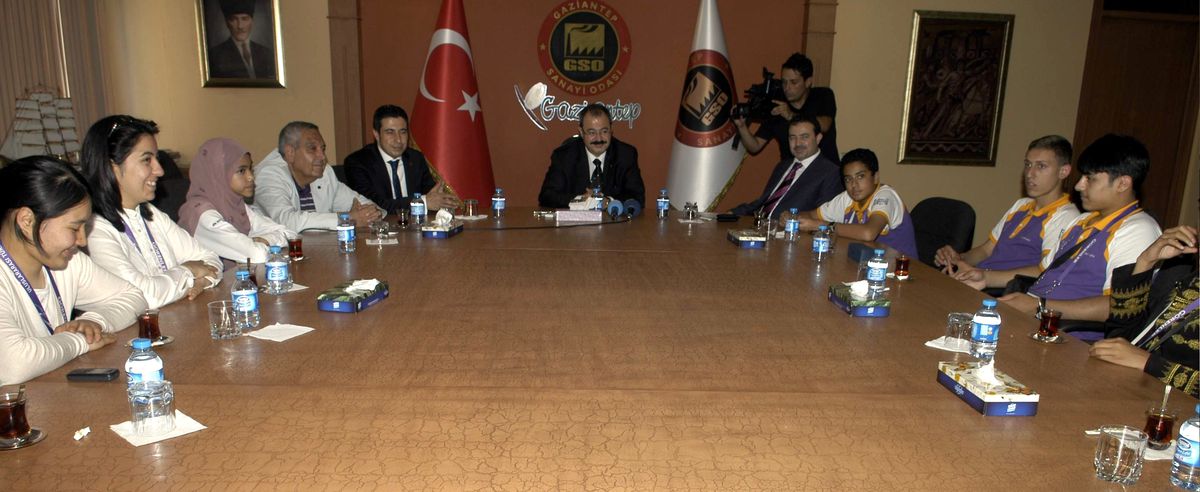 Türkçe Olimpiyatlarına Katılan Öğrenciler Gso\'yu Ziyaret Etti