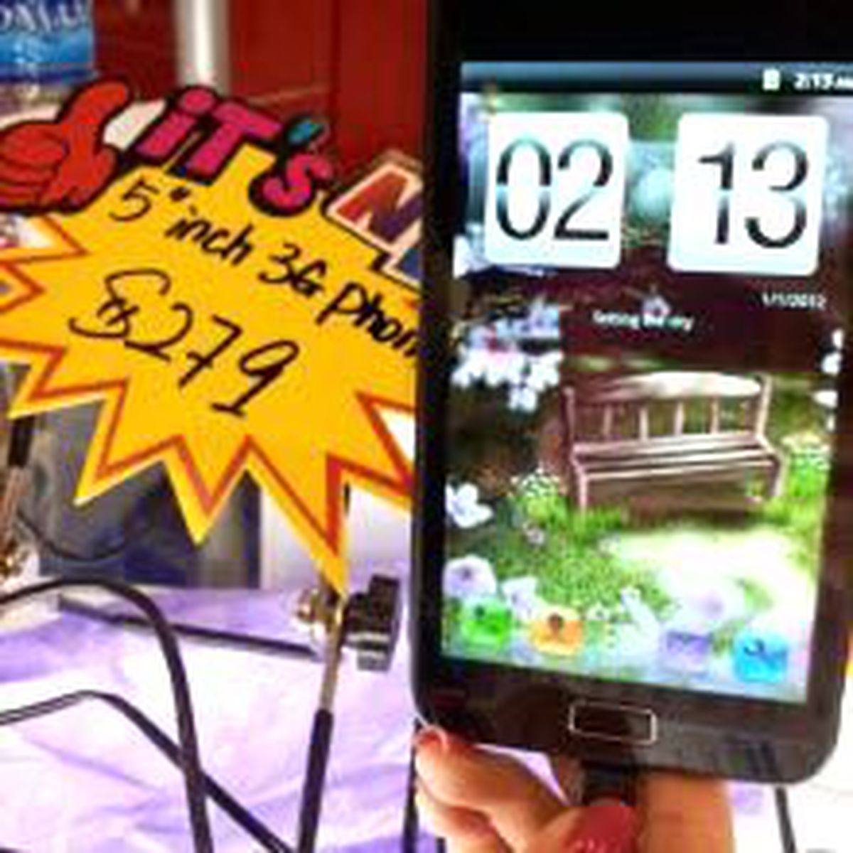 218 dolara Galaxy Note...