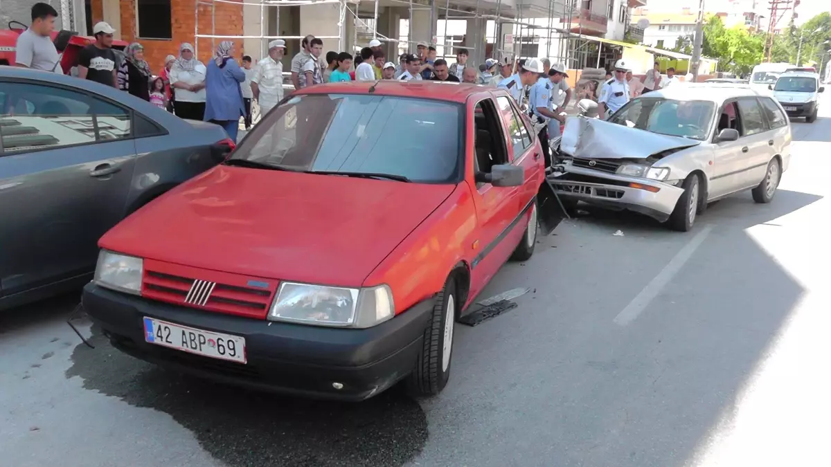 Beyşehir'de Trafik Kazası: 1 Yaralı