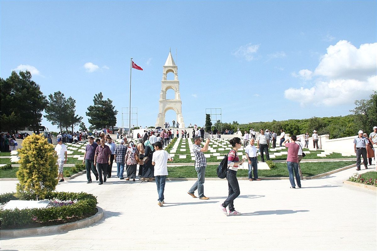 Çanakkale Şehitlik\'te Eyüp Sultan Duası