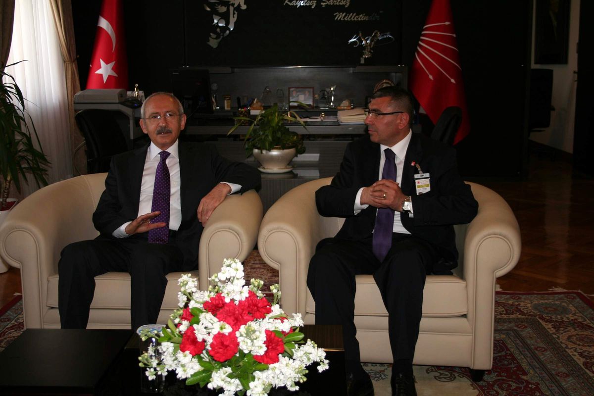 CHP Lideri Kılıçdaroğlu, Tokat Heyetini Kabul Etti