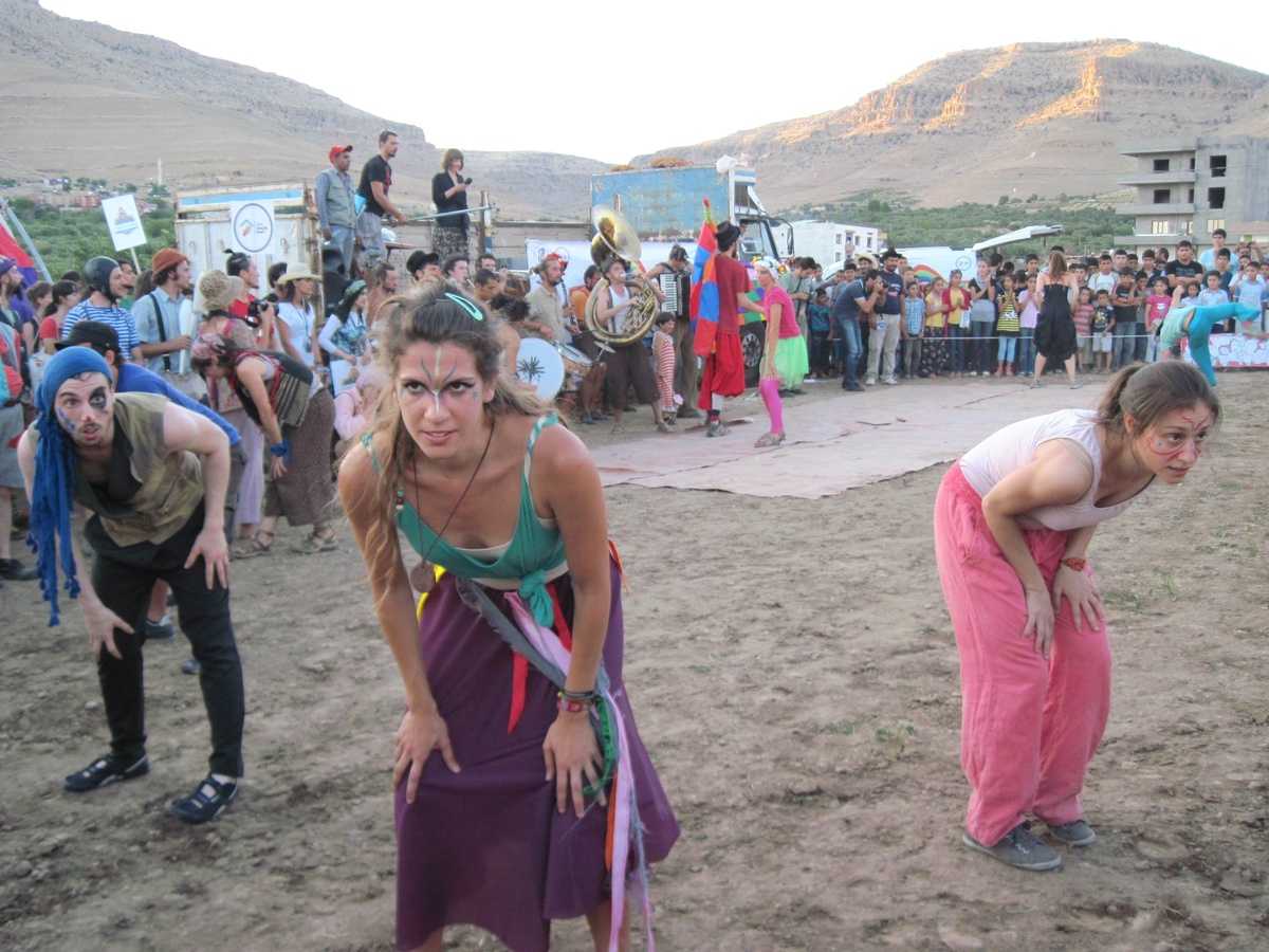 Derik\'te Sokak Sanatları Festivali Düzenlendi