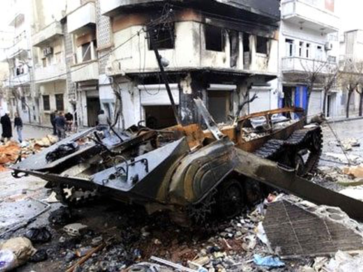 Humus Bombardıman Altında