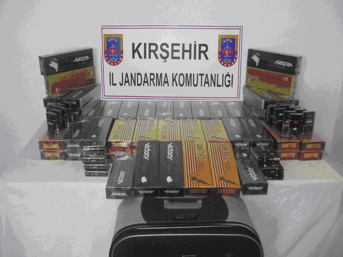 Jandarma 540 Paket Kaçak Sigaraya El Koydu