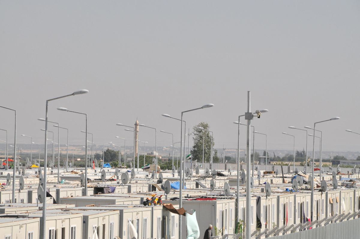 Konteyner Kent Güvenlikle Donatıldı