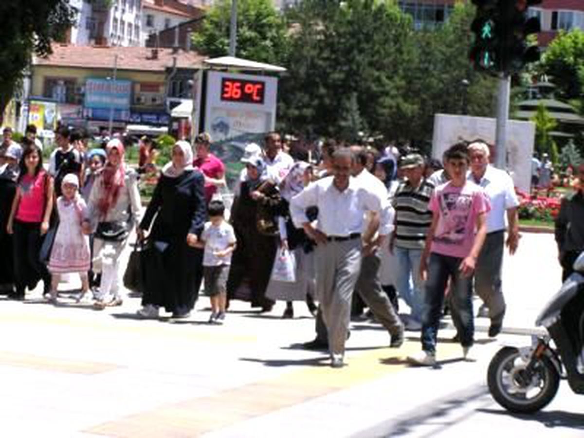 Malatya\'da Sıcaklık Bunaltmaya Başladı