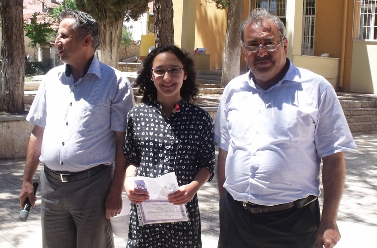 Okul Birincileri Altınla Ödüllendirildi