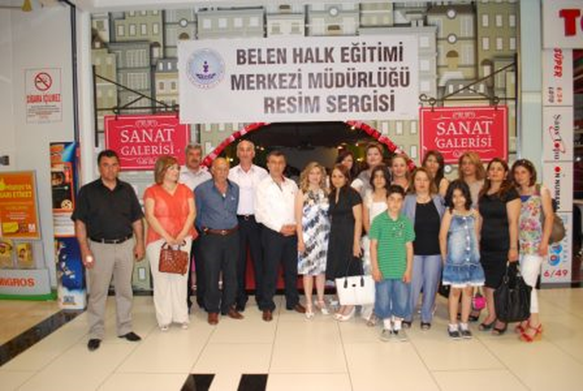 Resim Kursu Yıl Sonu Sergisi