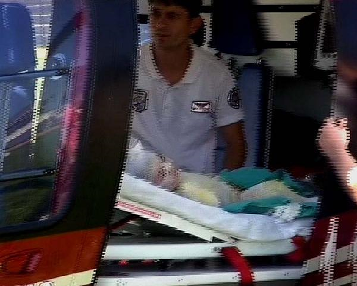 Üzerine Çaydanlık Devrilen Bebeğe Ambulans Helikopter