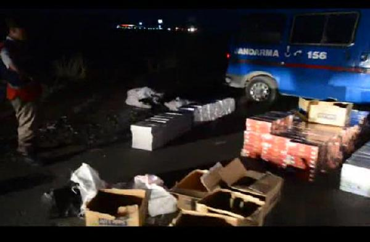 Yolcu Otobüsünde 11 Bin Paket Kaçak Sigara