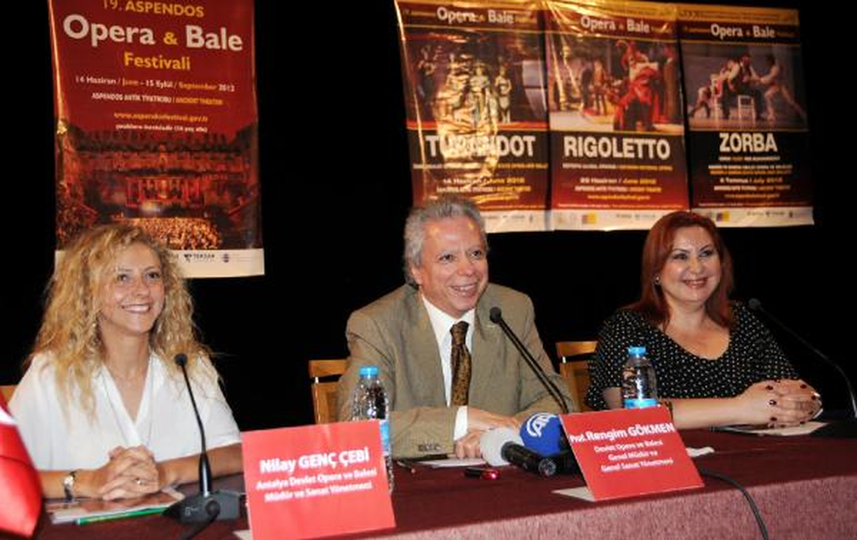 Aspendos Festivali Açılışını İzmir Devlet Opera ve Balesi Yapacak