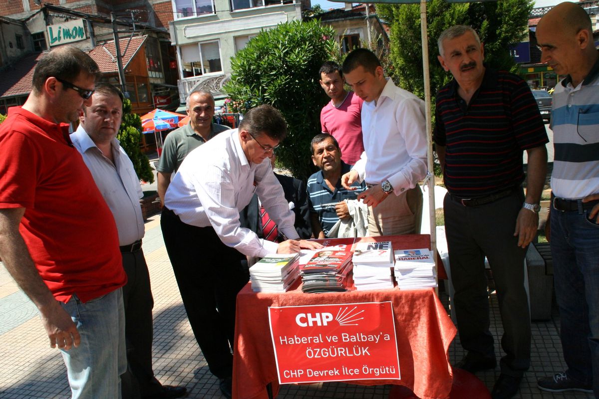 Devrek CHP \'Den İmza Kampanyası