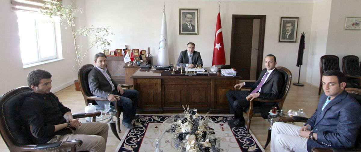 Erzurum Genç Musiad Yönetiminden Başkan Cengiz\'e Ziyaret