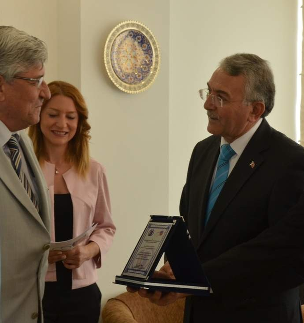 Gedab Eğitmenlerine Plaket Verildi