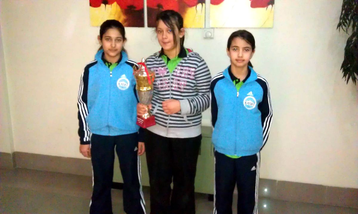 Kaskisporlu Minikler Türkiye Üçüncüsü