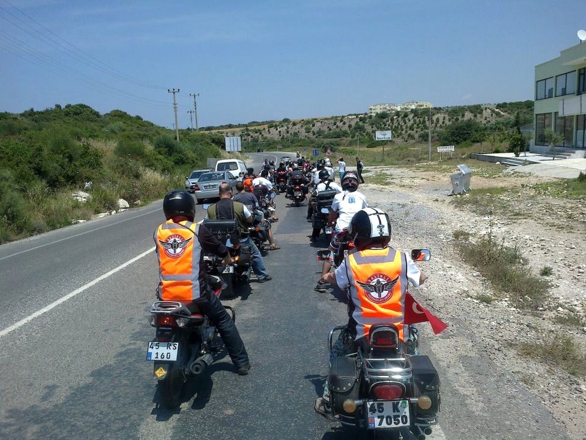 Motor Tutkunları Kula\'yı Gezdi