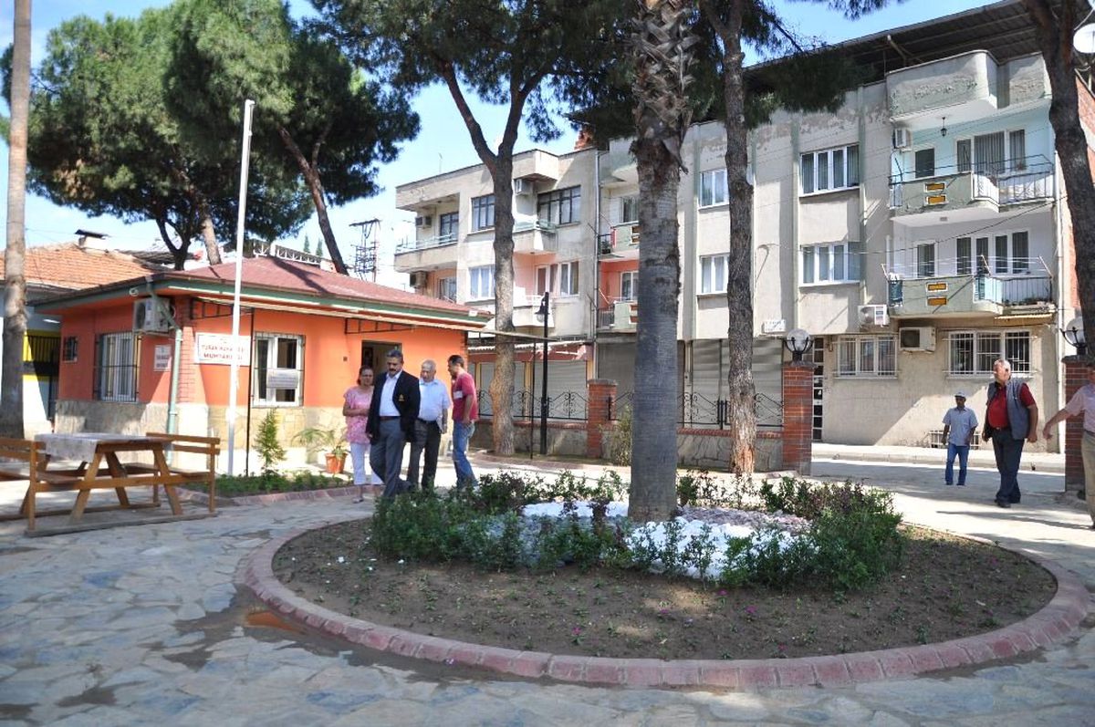 Nazilli\'de Büfe ve Parkın Çevre Düzenlemeleri Tamamlandı
