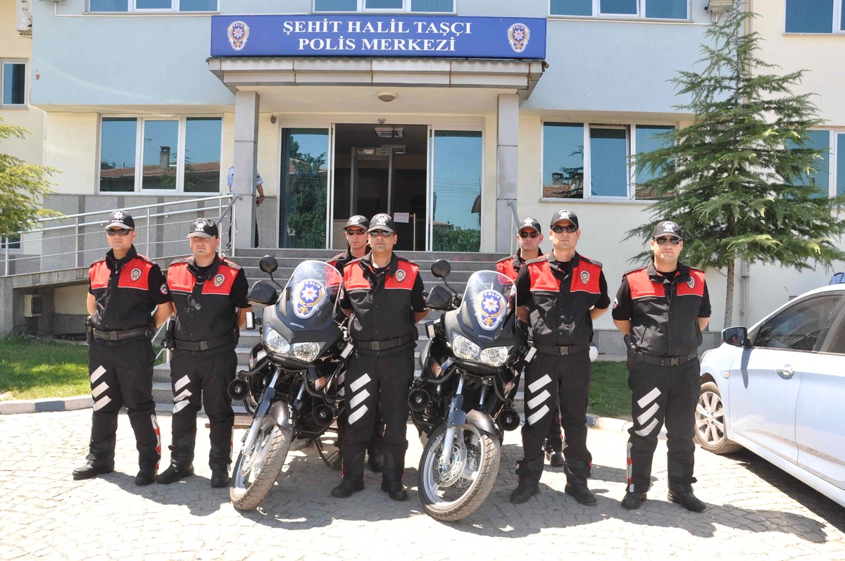 Soma\'da Motosikletli Polis Timi Göreve Başladı