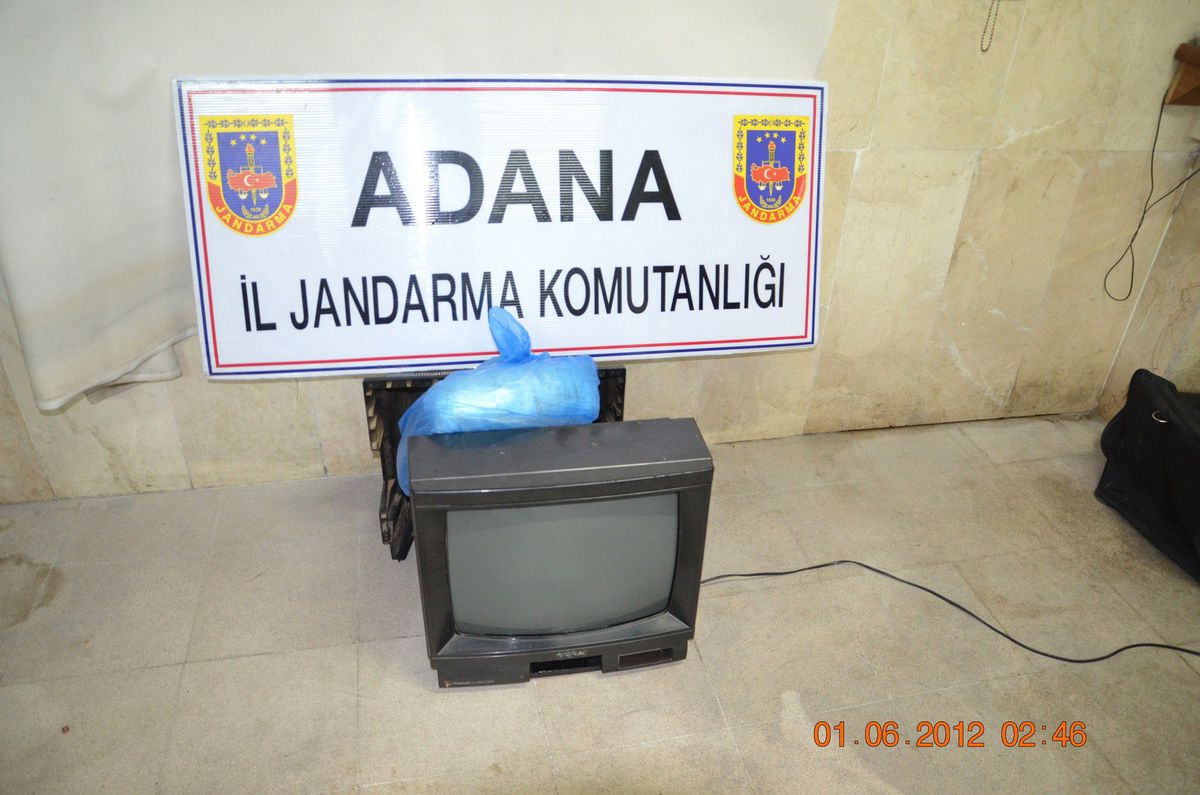 Televizyonda Uyuşturucu Sevkiyatı