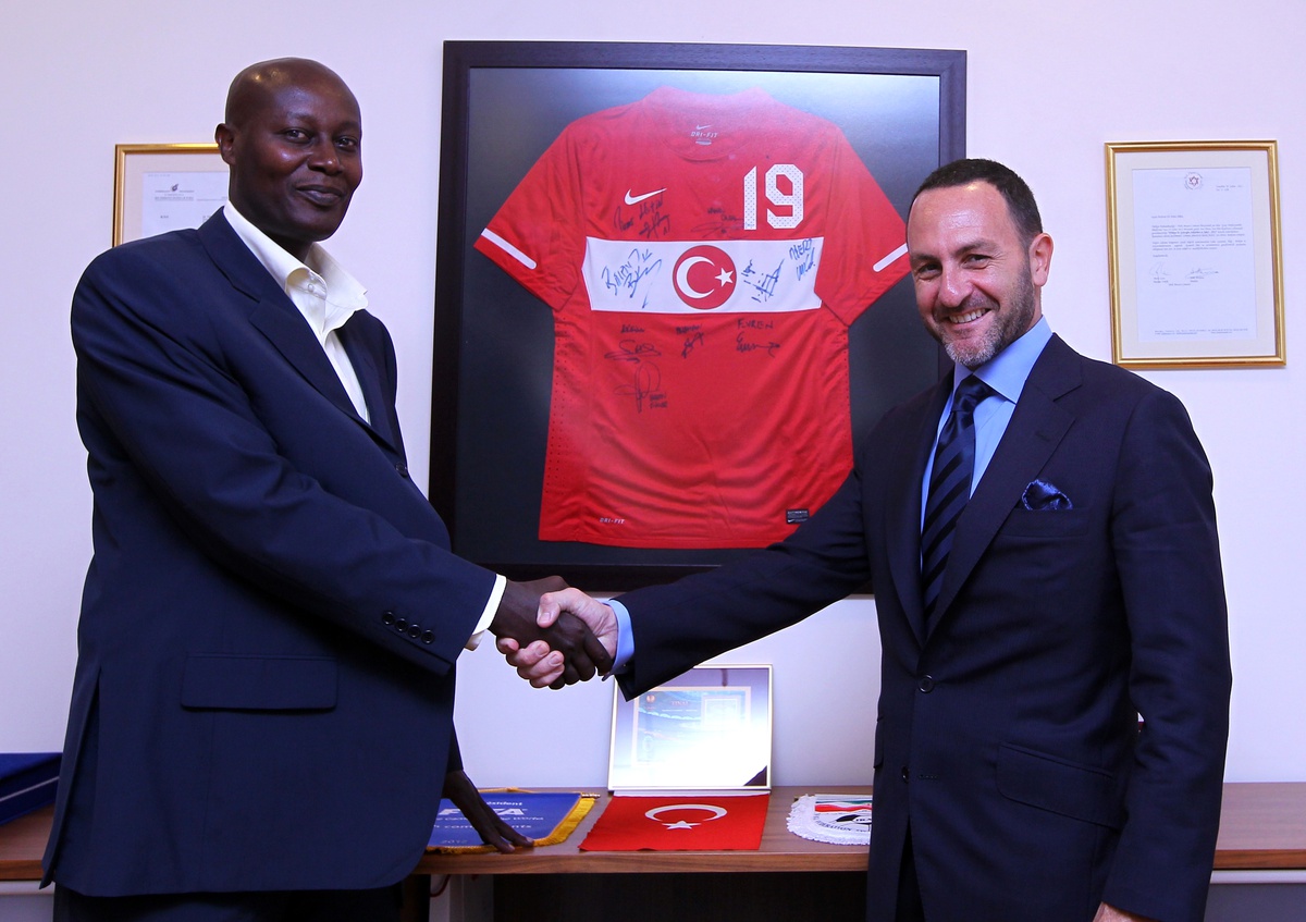 Tff, Ruanda Futbol Federasyonu\'nu Ağırladı