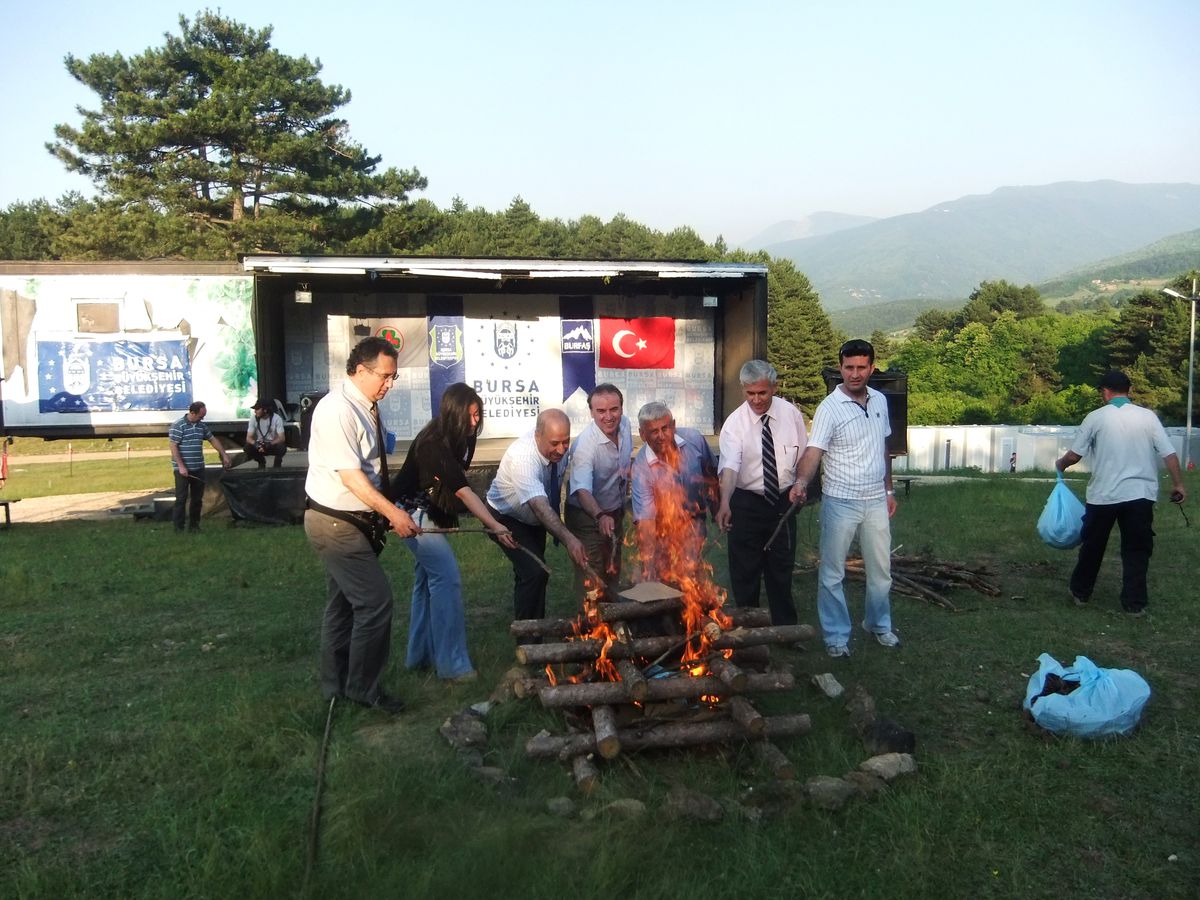 Yiğitali´DE İlk Dönem Kamp Ateşi Yakıldı