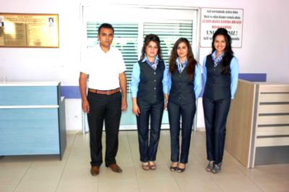 Aksaray\'da Hastaneye Acil Servis Hostesi