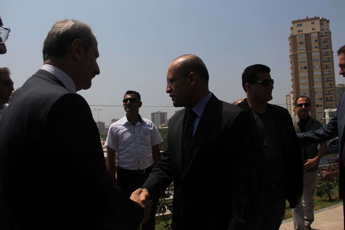 Bakan Şimşek ve Bakan Çağlayan Mersin\'de
