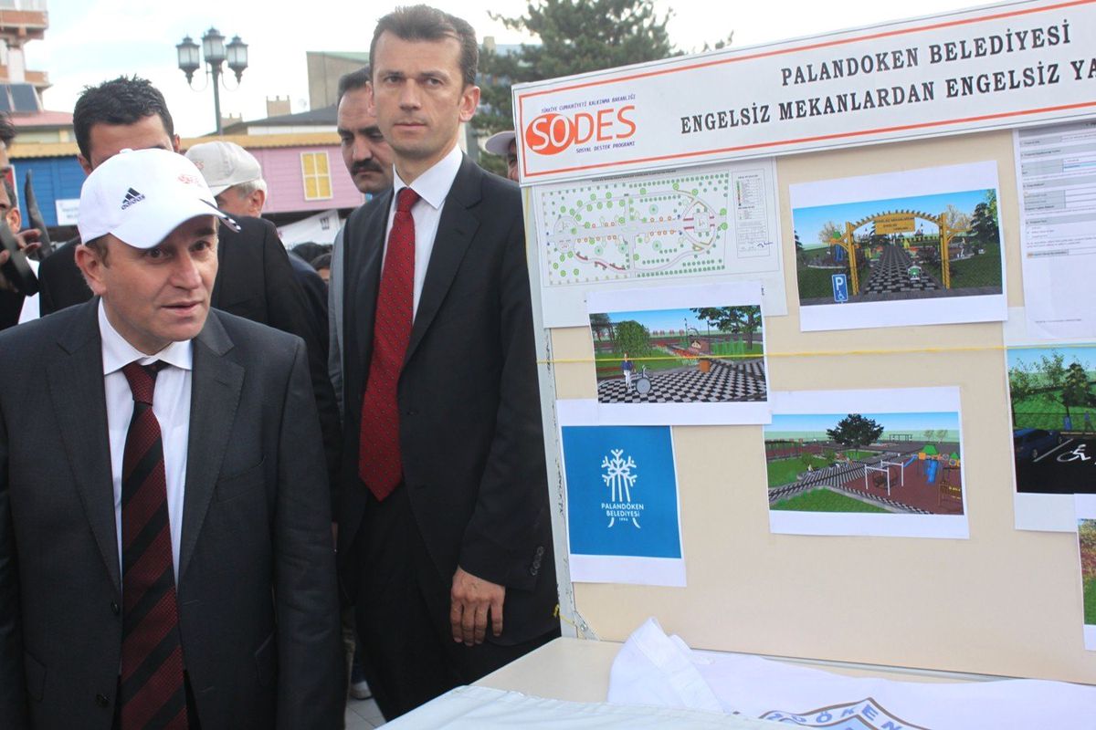 Erzurum\'un İlk Engelsiz Parkı Projesi İlgi Gördü