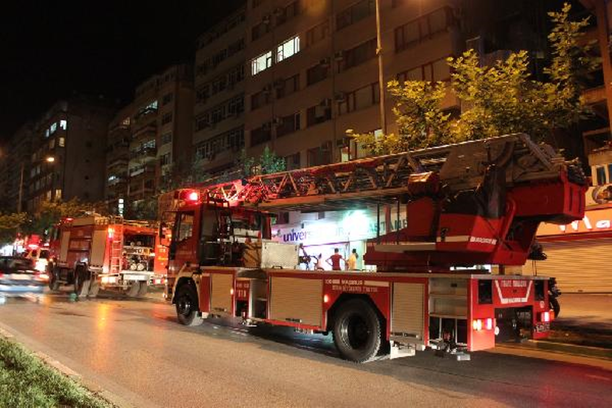 Hastanede Çıkan Yangın Korkuttu