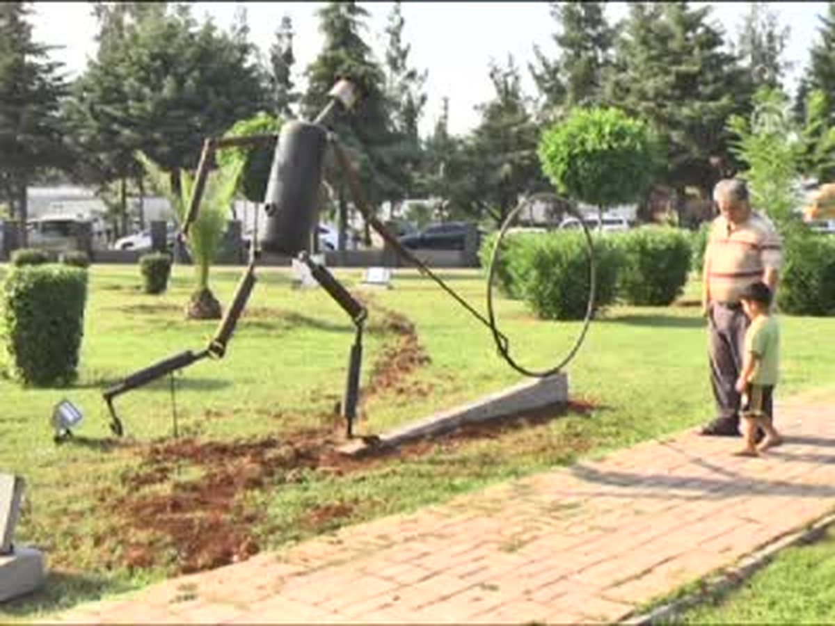 Hurdalar Sanat Eserine Dönüştü