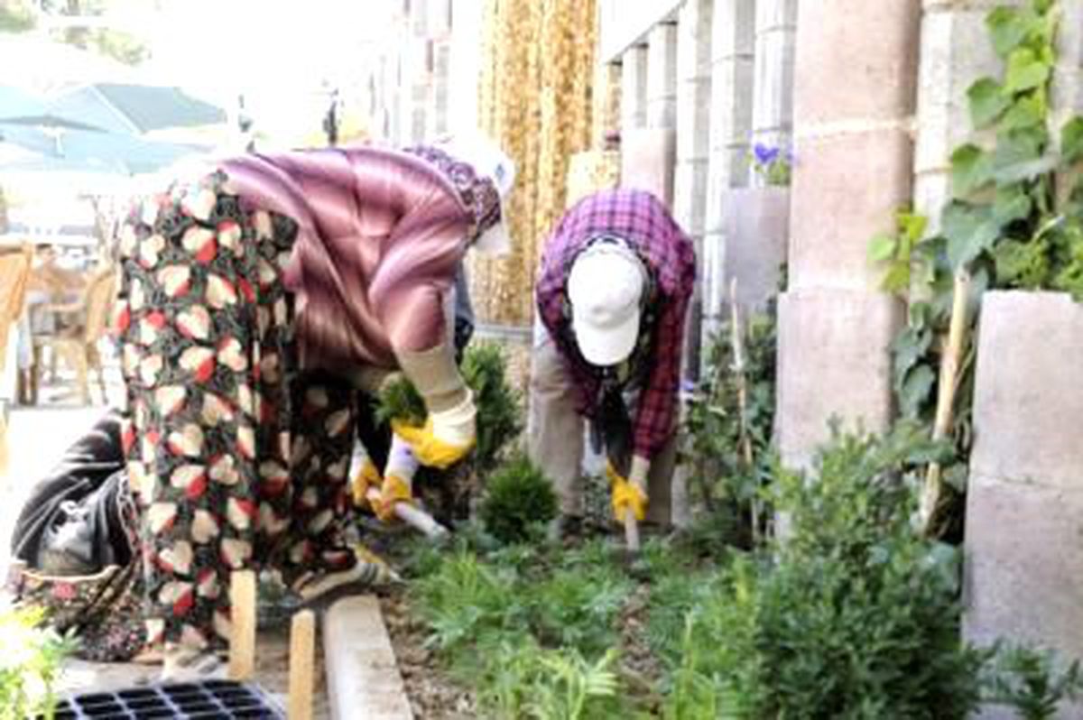 Karaman Belediyesi Kenti Çiçeklerle Süslüyor