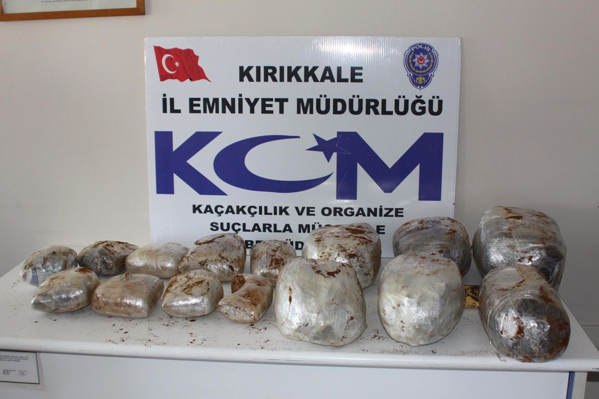 Kırıkkale\'de Uyuşturucu Operasyonu
