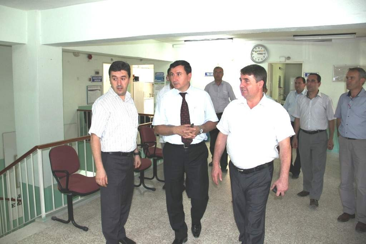 Manisa Sağlık Müdürlerinden Sarıgöl\'e Ziyaret