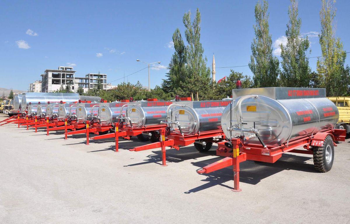 Özel İdare\'den Orman Yangınlarına Su Tankeri ile Önlem