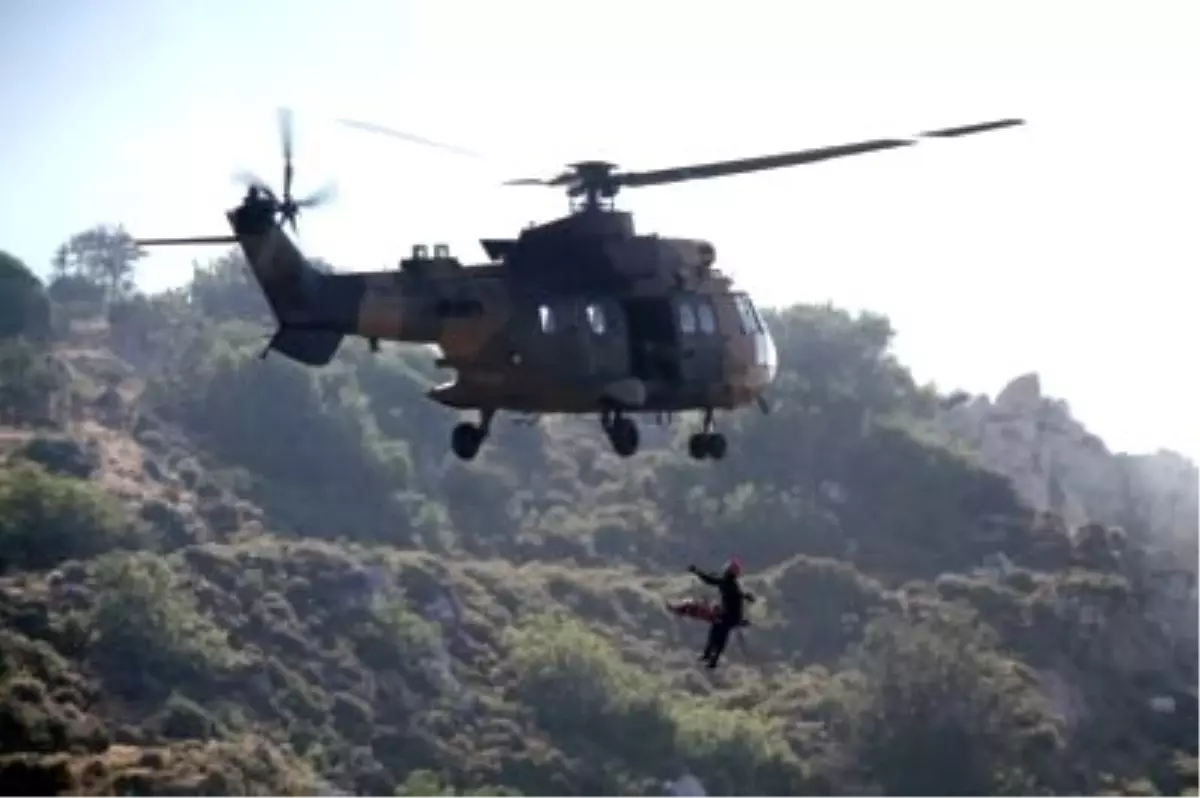 Şehit Teğmen Caner Gönyeli Arama Kurtarma Tatbikatı\'nın Deniz Aşaması Başladı