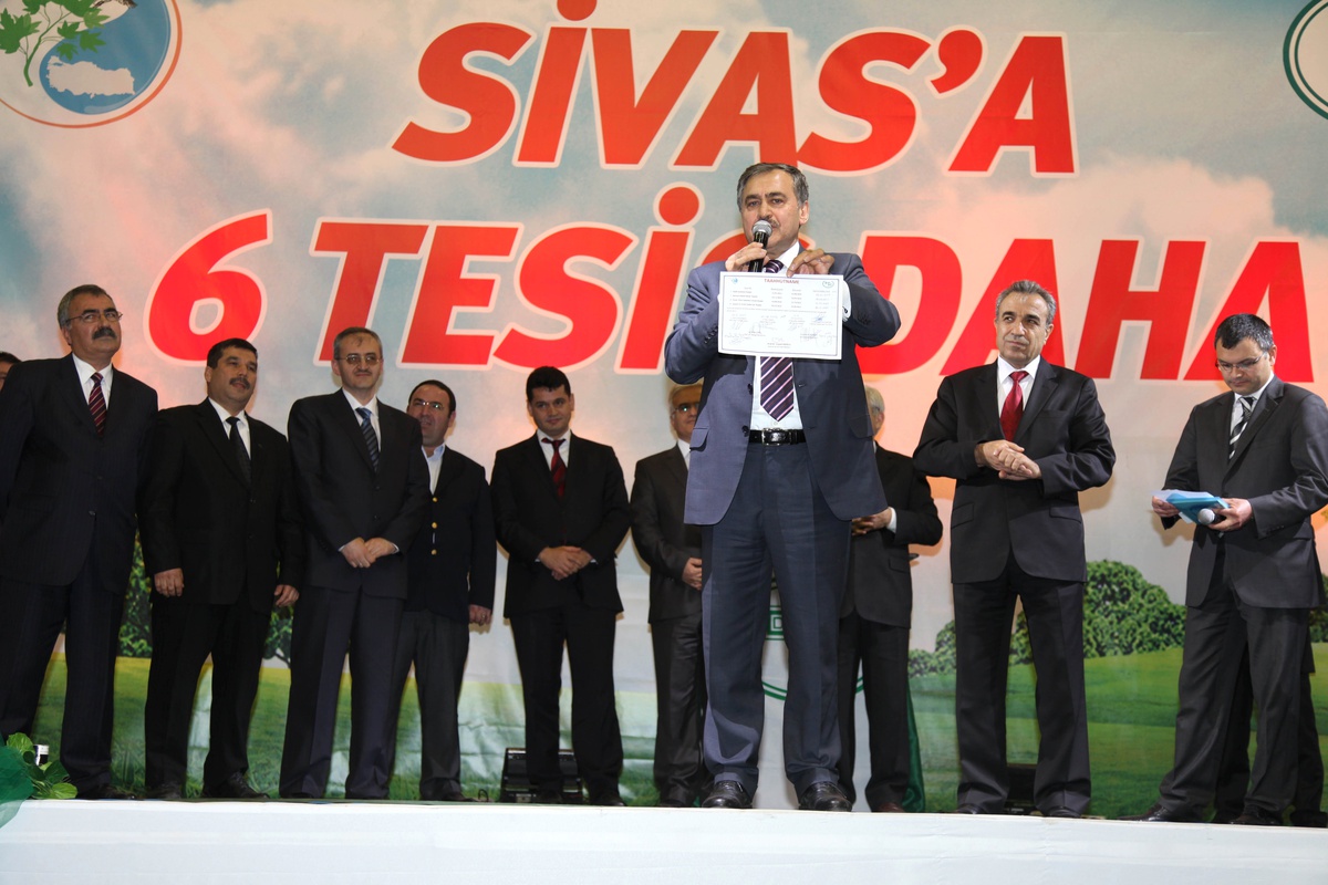 Sivas Suşehri Cazibe Sulaması ile Pusat Özen Sulaması Belirlenen Tarihlerden Önce Tamamlandı