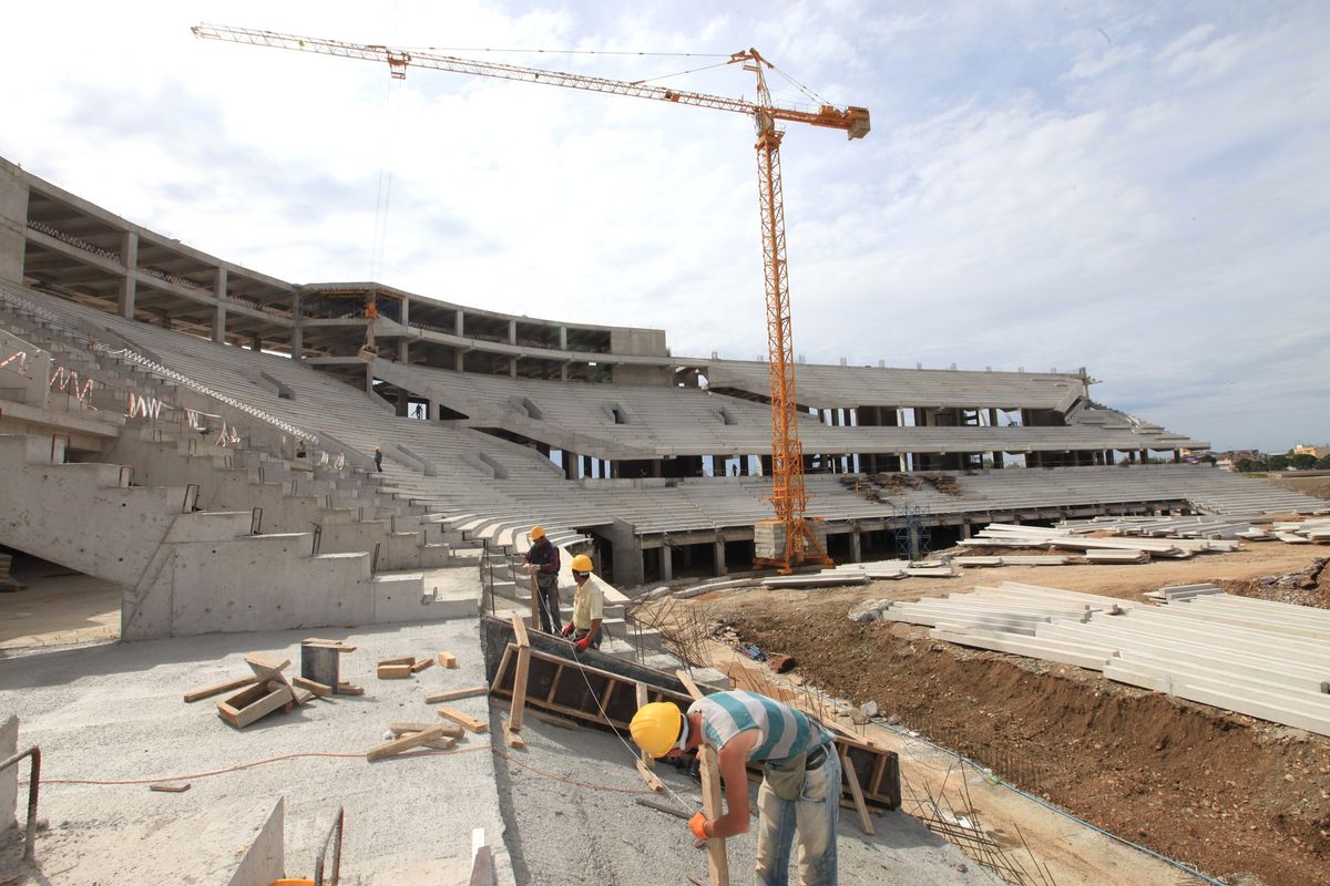\'Timsah Arena\' İnşaatı Bir \'Tık\' Ötenizde