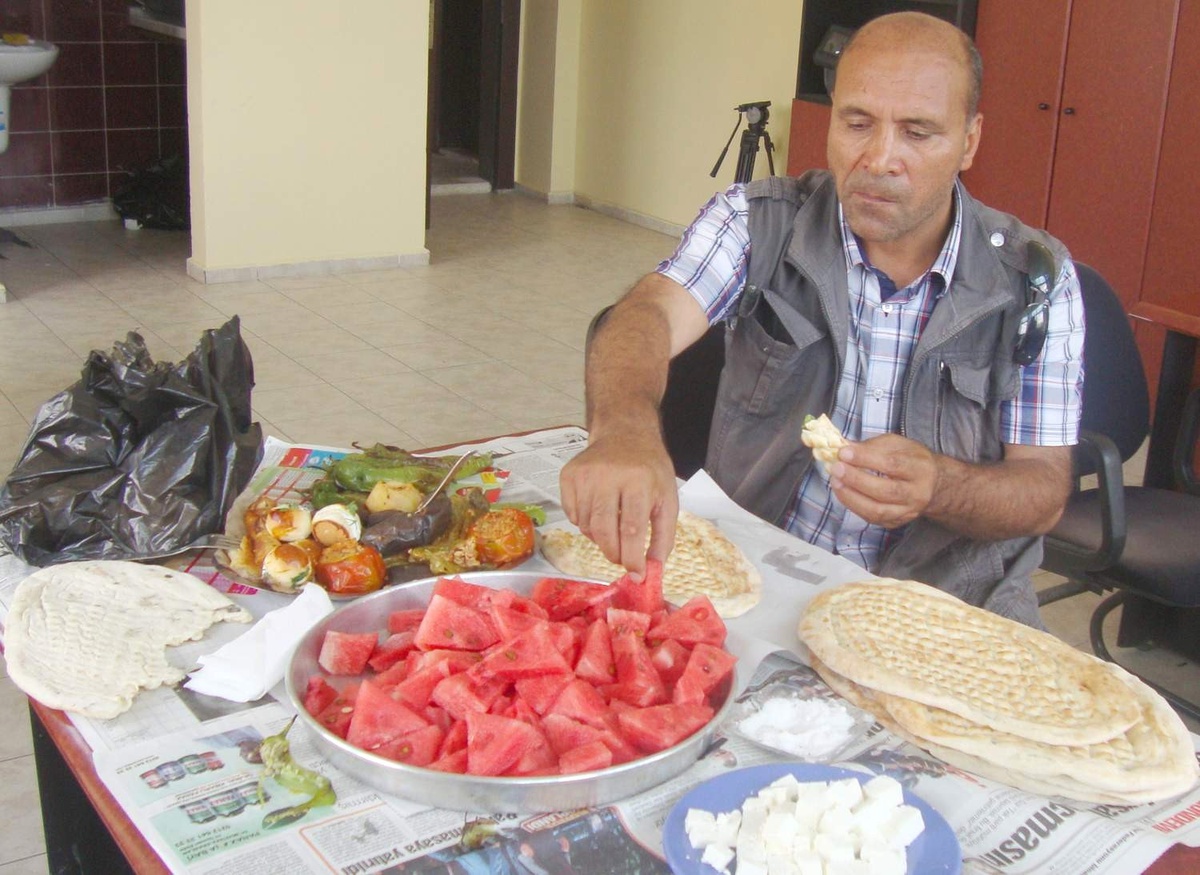 Urfalıların Yaz Yemeği Karpuz-Peynir