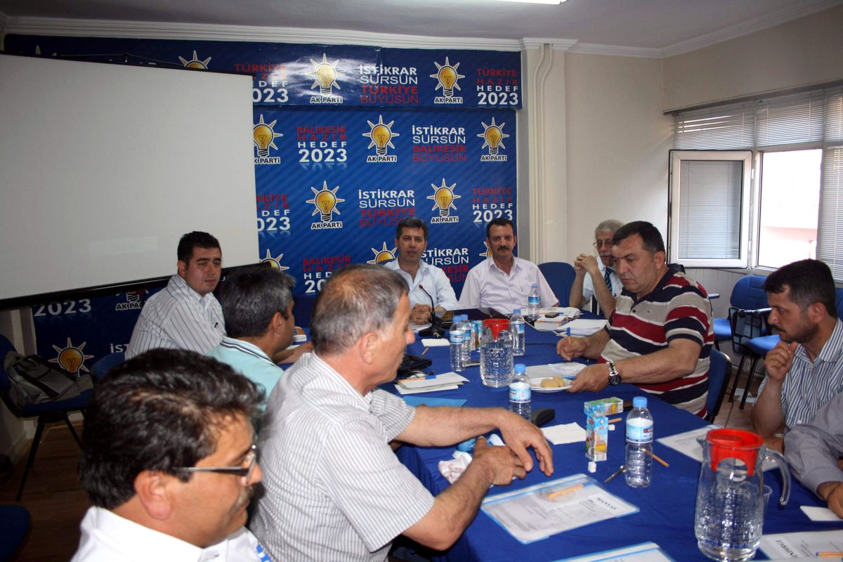 Balıkesir AK Parti Başkanlar Toplantısı Yapıldı
