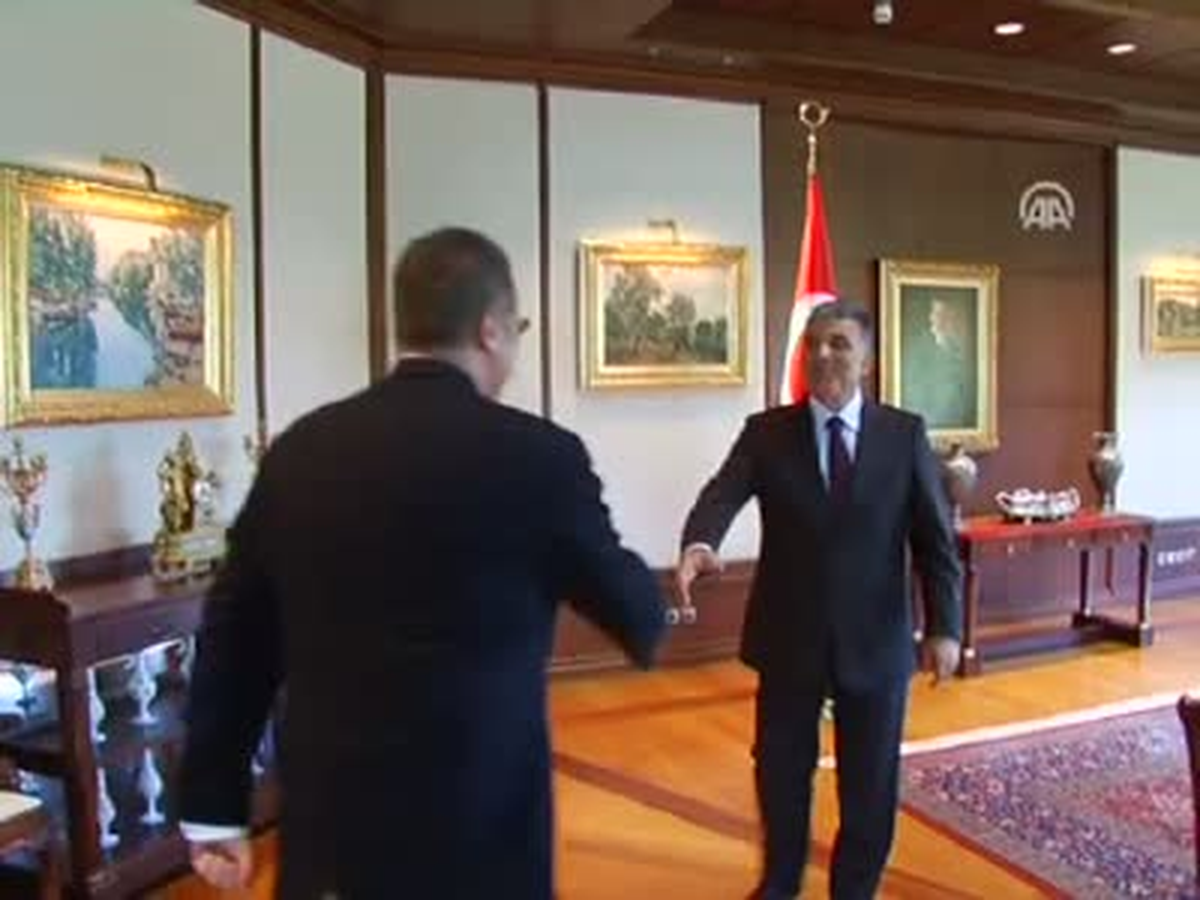 Gül,fikret Orman\'ı Kabul Etti