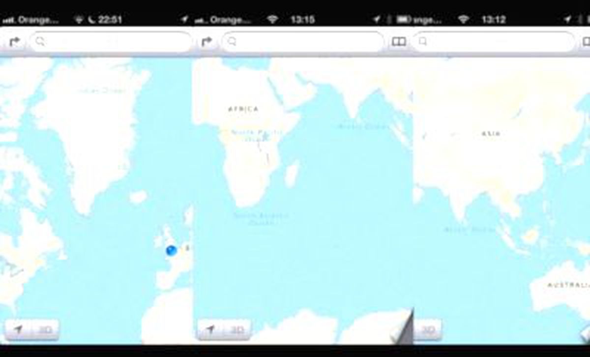 iOS 6\'da ilginç hatalar
