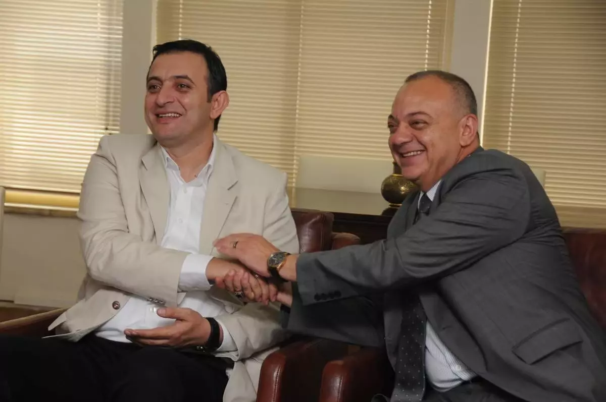 Manisaspor Yönetimi Başkan Ergün\'ü Ziyaret Etti