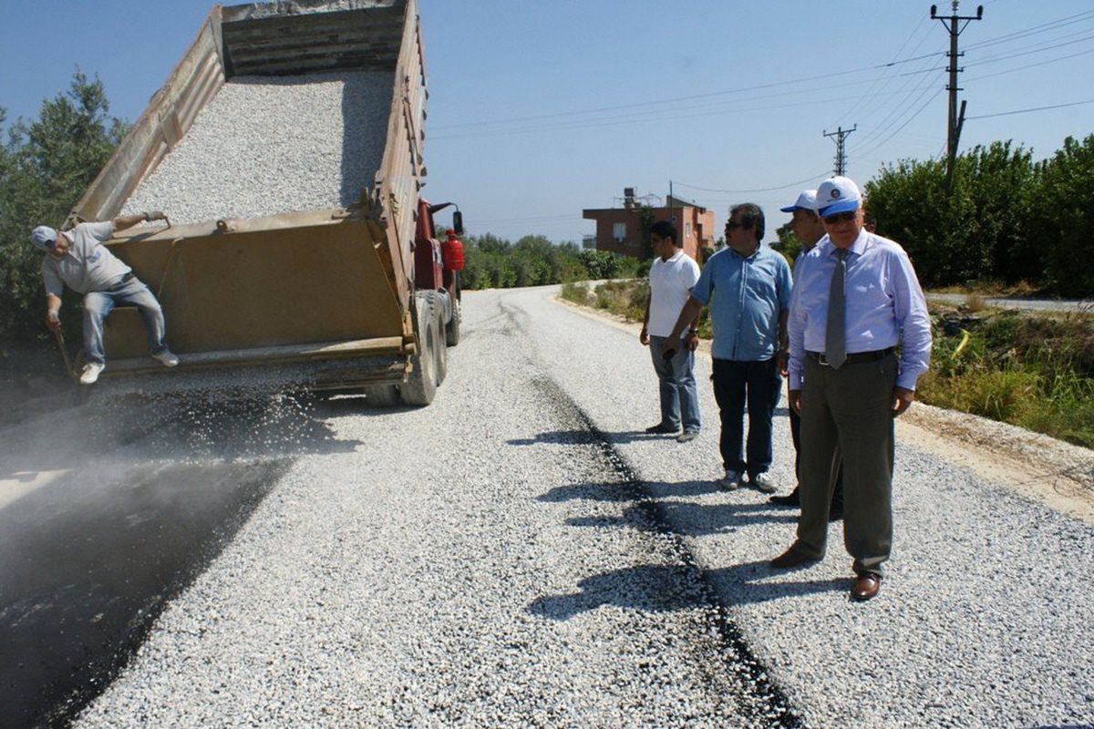 Mezitli Belediyesi Asfalt Çalışmalarına Başladı