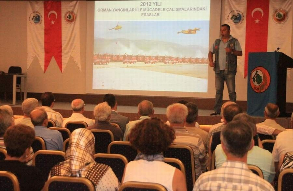 Orman Yangınlarına Karşı Vatandaşlara Eğitim Verildi