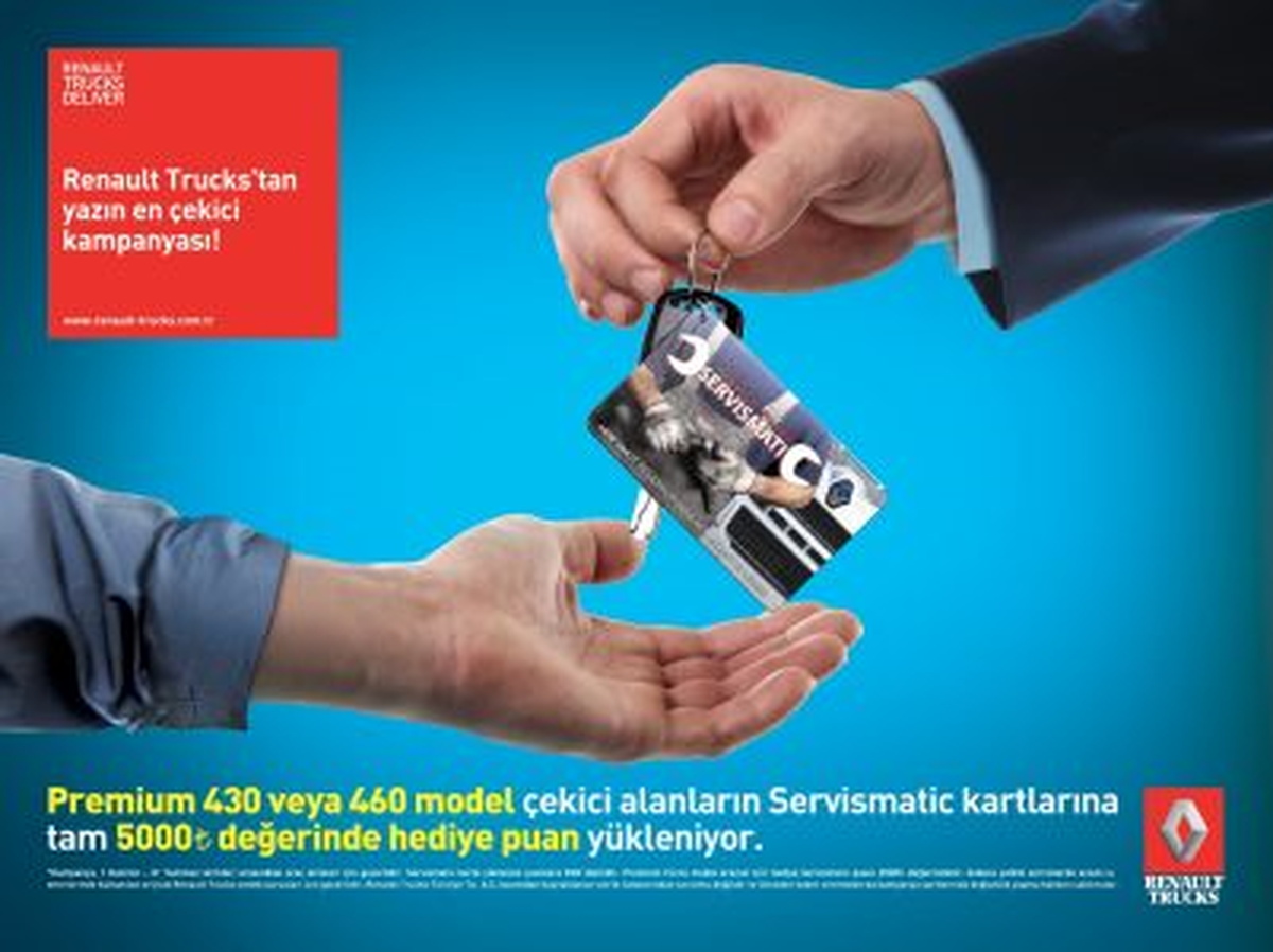 Renault Trucks\'tan Yazın En Çekici Kampanyası !