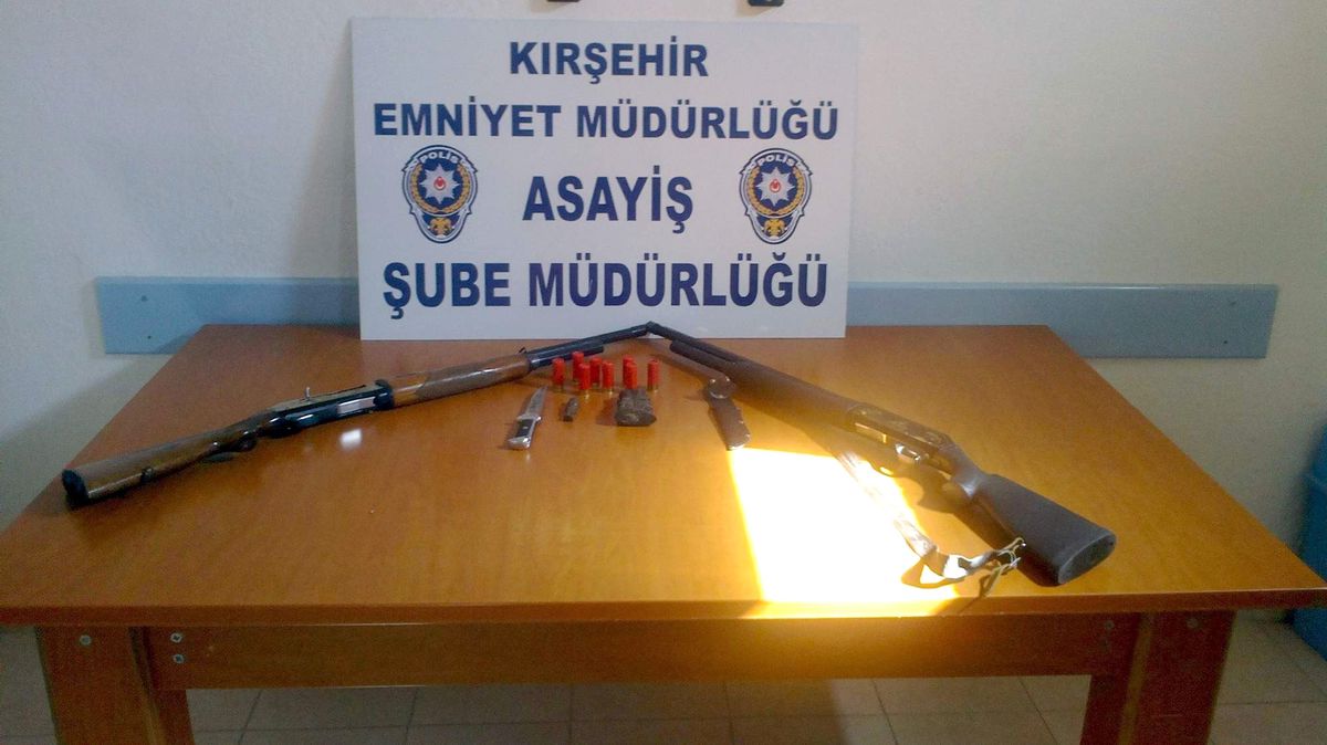 Ruhsatsız Av Tüfeklerine El Konuldu