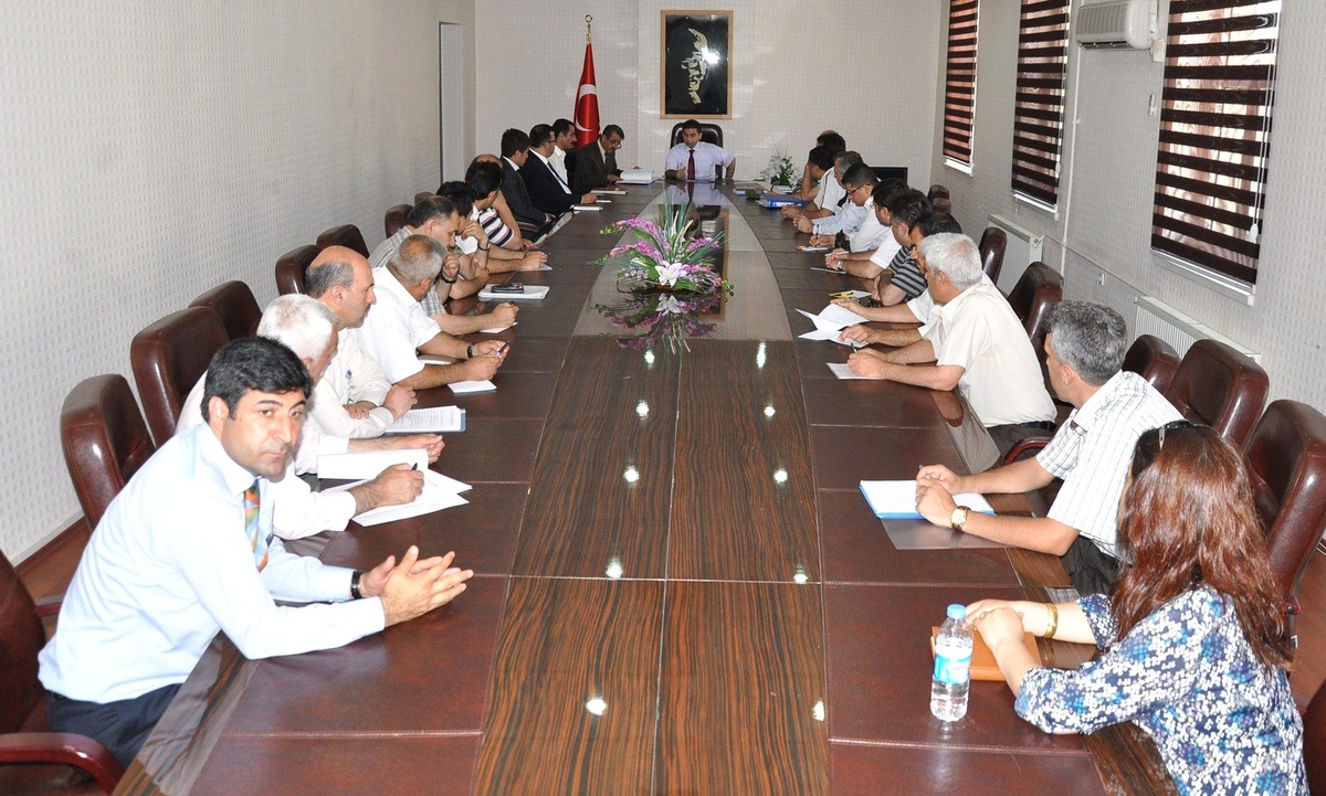 Siirt\'te Seferberlik ve Savaş Hali Koordinasyon Hazırlık Toplantısı