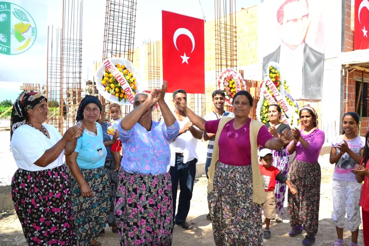 Urganlı\'da Romanlara Yapılacak Konutların Temeli Atıldı