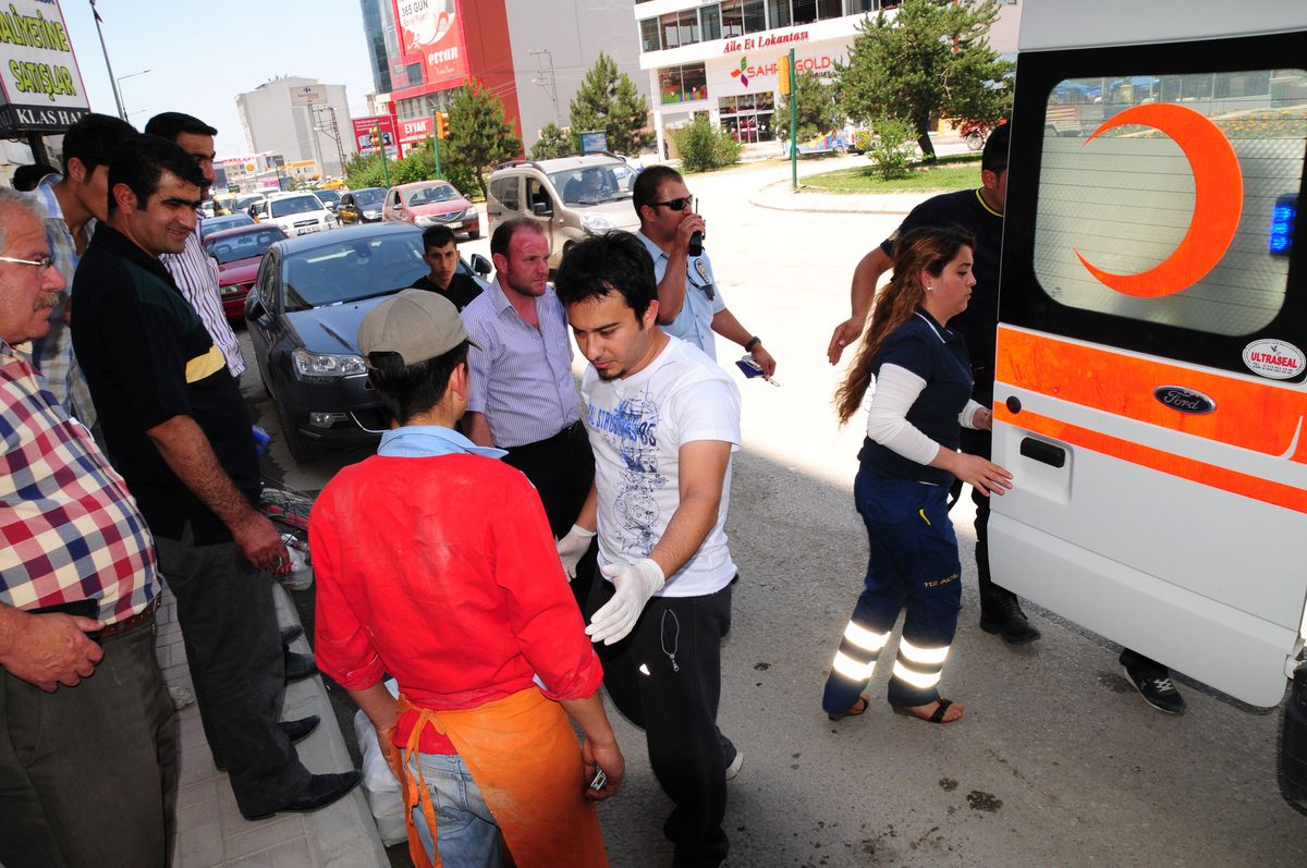 Van\'da Trafik Kazası, 1 Yaralı